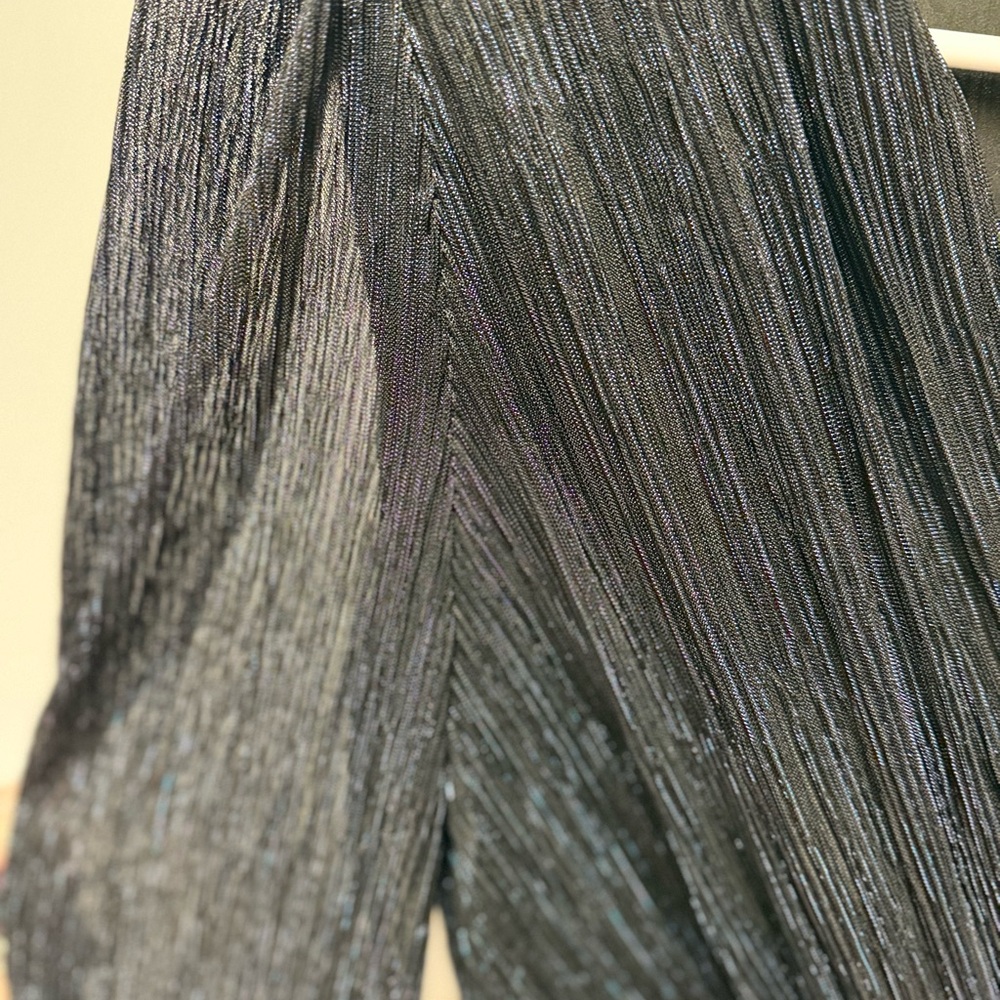 The Kooples Black Shimmer Midi Dress - Picture 2 of 3